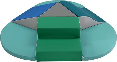 Factory Direct Partners SoftScape Toddler Playtime Junction 360 Climber Plus Side Pads, Indoor Active Play Structure for Toddlers and Kids; Safe Soft Foam (7-Pc) - Contemporary, 13800-CT in Saudi Arabia