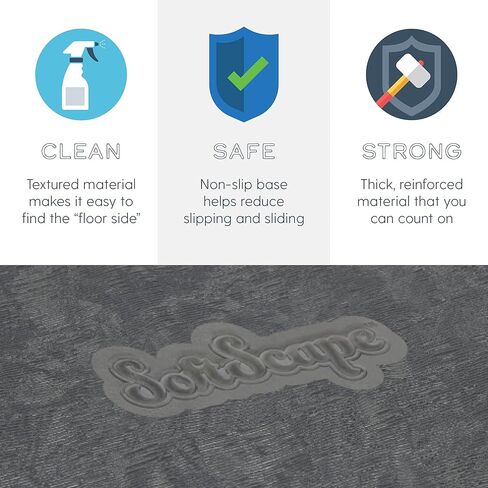 Factory Direct Partners SoftScape Baby Playtime Junction 360 Climber Plus وسادات جانبية، هيكل لعب نشط داخلي للأطفال الصغار والأطفال؛ رغوة ناعمة آمنة (7 قطع) - معاصرة، 13800-CT in Kuwait