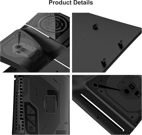 5-in-1 Plates for PS5 Slim Disc Edition and Digital Edition, Precision Fit, Anti-Scratch, Easy to Install, Hard Shockproof Face Plate Shell Side Plate for PlayStation 5 Slim Accessories in Kuwait