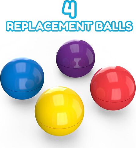 كرات بديلة من MindSprout للعبة الكرة، 4، مصممة لتناسب مجموعة الكرات فقط in Kuwait