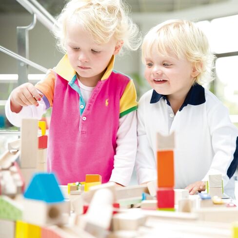 Roba Wooden Marble Run Set - 100 Pieces, 20 Glass Marbles & 80 Building Blocks, Ages 3+ in Saudi Arabia