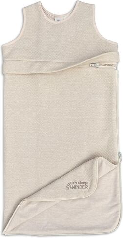 Faraday Baby Sack & Blanket, EMF Wearable Blanket, Wifi Blocker, Pregancy Blanket, Unisex, 6-18 Months, Beige in Saudi Arabia