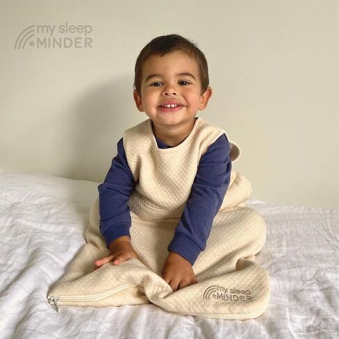 Faraday Baby Sack & Blanket, EMF Wearable Blanket, Wifi Blocker, Pregancy Blanket, Unisex, 6-18 Months, Beige in Saudi Arabia