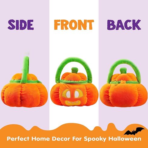 مجموعة ألعاب JOYIN Baby's Pumpkin Halloween Toys مع 8 قطع لعب ممتعة، حشو/حشو أكياس الهدايا الفخمة، ديكور حفلات الهالوين، جوائز وهدايا للرضع الأولاد والبنات in Kuwait