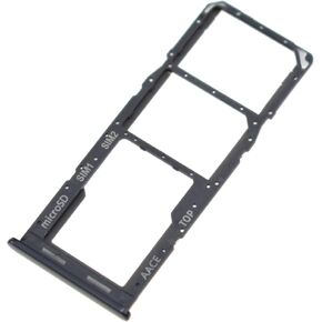 Dual SIM Card Tray for Samsung Galaxy A13 SM-A135F SIM Card Holder for SM-A135F SIM Card Slot Replacement for SM-A135M Black