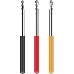 Telescoping Poiner Stick for Classroom Teacher Kids Reading, Dumero Retractable Stylus Pointer for Touchscreens, Extendable Presentation Pointers, Classroom Must Have Supplies Essentials, Black