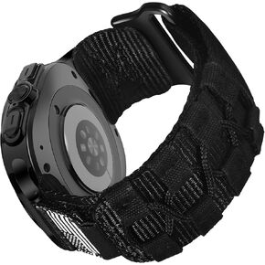 Nylon Sport Band Compatible with Samsung Galaxy Watch Ultra 47mm Band (2024), Rugged Nylon Woven Loop Sport Adjustable Breathable Strap Replacement Wristband for Samsung Galaxy Watch Ultra Band Men Women