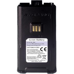 BAOFENG UV-5RM Battery 2500mAh Enlarge Capacity for UV-5RH Two Way Radio USB-C Charging 7.4V BL-5RH Li-ion Battery Replacement GM-5RH Walkie Talkie Accessories in Kuwait