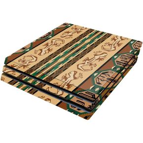 MightySkins Skin Compatible with Sony Playstation 4 Pro PS4 – Desert Stripes | Protective, Durable, and Unique Vinyl Decal wrap Cover | Easy to Apply, Remove, and Change Styles | Made in The USA