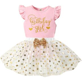 طفل أطفال طفل الفتيات عيد ميلاد الأميرة تتسابق اللباس سترة بلا أكمام قمصان تانك الأعلى نقطة شبكة توتو تنورة 2 قطع in Kuwait