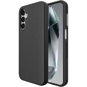 Miimall Rugged Case for Samsung Galaxy A35 5G Case Slim, [Double Guard Protection] [10FT Military Drop Proof] Anti-Slip Anti-Scratch Full Body Shockproof Phone Case for Samsung A35 5G, Black in Kuwait