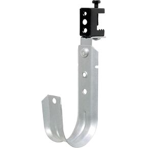Heavy Duty 2" Cable Support J Hooks with Beam Clamp for Wire Management, Metal Wire Support J-Hook Hanger for Wall Mounting&Attaching to Vertical Surfaces(Ceilings, Beams)，12 Packs