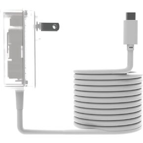 مصدر طاقة Vilros 27W -5V/5A Raspberry Pi 5 متوافق مع USB-C (أسود)
