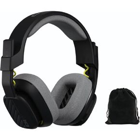 Astro A10 Gaming Headset Gen 2 Wired Headset - Over-Ear Gaming Headphones with Flip-to-Mute Microphone, 32 mm Drivers, for Xbox Series X|S, Xbox One, Nintendo Switch, PC, Mac - Bulk - W/Pouch (Black)