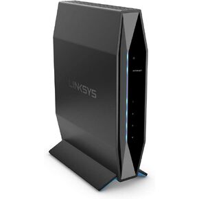 Linksys AX3200 Wi-Fi 6 Router, Dual Band AX Wireless Gigabit WiFi Router, Fast Speeds up to 3.2 Gbps and Coverage up to 2,500 sq ft, Parental Controls, Maximum 25 Devices (E8450) (Renewed)