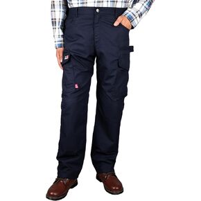 BOCOMAL FR Pants Cargo Pockets Lightweight 100% C Rip Stop Water Repellent Finish Flame Resistant Jeans Relaxed Fit