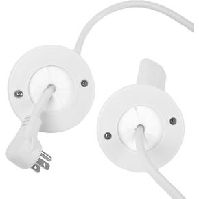 ChengFu Circular Cover Wall Cable Management Kit, Hide TV Cords for Wall Mount TV, includes Power, Low Voltage Cable Management and Hole Saw Drill Attachment for Easy Install
