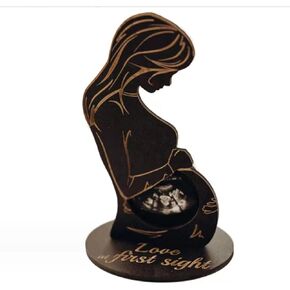 Pregnant Women Sonogram Picture Frame Baby Ultrasound commemorative tabletop ornaments Heart Ultrasound Photo Frame Moms Pregnancy Announcements Sign Pregnancy Gifts Ideas for 1st Time Moms Maternity