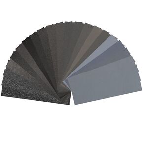 240 Grit Sandpaper Roll,Waterproof Sandpaper 21 Sheets 3.66 X9.05 Inches Aluminum Oxide Sanding Paper Durable Cloth Back,for Furniture Sanding and Metal Sanding