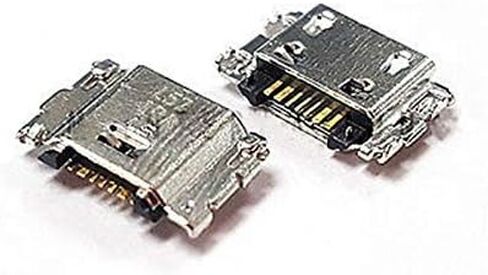 2X USB شحن ميناء موصل قفص الاتهام لسامسونج غالاكسي تبويب A 8.0 T350 T355 SM-T350 in Saudi Arabia