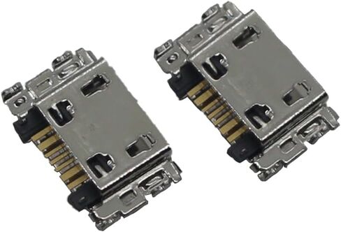 2X USB شحن ميناء موصل قفص الاتهام لسامسونج غالاكسي تبويب A 8.0 T350 T355 SM-T350 in Saudi Arabia