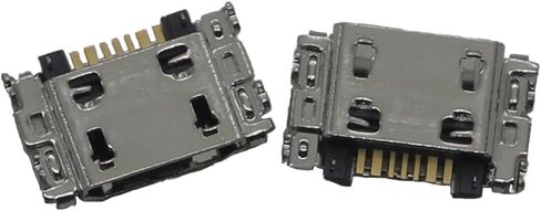 2X USB شحن ميناء موصل قفص الاتهام لسامسونج غالاكسي تبويب A 8.0 T350 T355 SM-T350 in Saudi Arabia