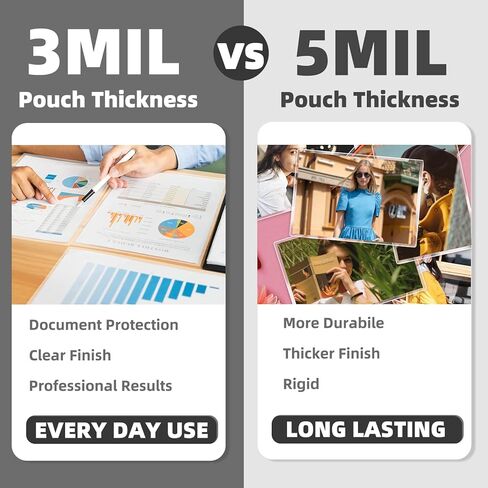 220 Pack Lamintaing Sheets Holds 8.5 x 11 Inch Sheets, 5Mil Thick Clear Thermal Laminating Pouches 9 x 11.5 Inch Lamination Sheet Paper for Laminator, Round Corner Letter Size in Saudi Arabia