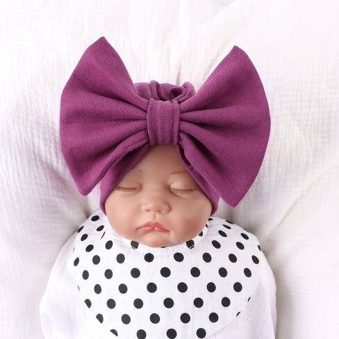 قبعات PESAAT للأطفال حديثي الولادة من القطن الربيعي للفتيات حديثي الولادة من عمر 0 ​​إلى 6 أشهر in Kuwait