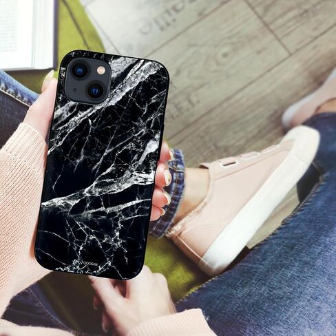 حافظة Qoosan لهاتف iPhone 15 مع حامل بطاقات ومحفظة ومرآة وحافظة هاتف نحيفة لهاتف iPhone 15 6.1 بوصة، خط زهور in Saudi Arabia