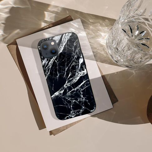 حافظة Qoosan لهاتف iPhone 15 مع حامل بطاقات ومحفظة ومرآة وحافظة هاتف نحيفة لهاتف iPhone 15 6.1 بوصة، خط زهور in Saudi Arabia