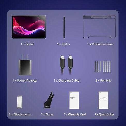 لوحة رسم سحرية XP-PEN - تابلت رسم مستقل لا يحتاج إلى كمبيوتر - شاشة FHD مقاس 12.2 بوصة مع 16384 مستوى ضغط X3 Pro ورق قلم خالٍ من البطارية مثالي للمبتدئين والفنانين الرقميين والمصممين in Kuwait