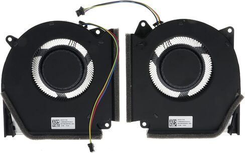 Replacement CPU & GPU Cooling Fan for ASUS ROG Strix G15 Advantage Edition G513QY G713QY FR8A FR9J DFSCL12E16486T 13NR06X0T02011 FR8B FR9K DFSCK22D05883T 13NR06X0T01011 DC 12V in Saudi Arabia
