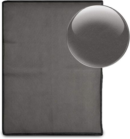kwmobile Dust Cover Compatible with HP DeskJet 3720 / DeskJet 3760 - Printer Case - Fabric Protector Cover - Light Grey in Saudi Arabia