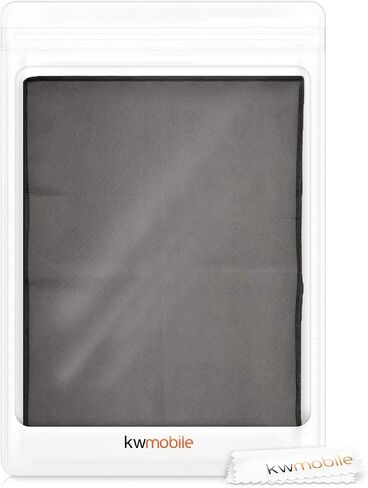 kwmobile Dust Cover Compatible with HP DeskJet 3720 / DeskJet 3760 - Printer Case - Fabric Protector Cover - Light Grey in Saudi Arabia