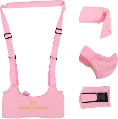 Baby Walker Harness,Baby Walking Harness with Adjustable Shoulder Straps, Relieve Back Pain, Prevent Getting Lost, Skin Friendly Handheld Kids Walker Helper (Navy Blue) in Saudi Arabia