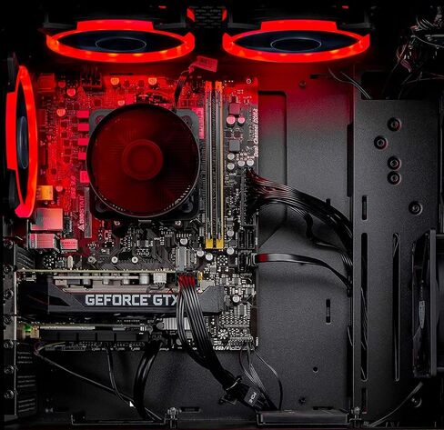 كمبيوتر سطح المكتب Skytech Azure للألعاب، Intel i7 13700F 2.1 جيجا هرتز (5.1 جيجا هرتز Turbo Boost)، NVIDIA RTX 4060 Ti 8 جيجا GDDR6X، 1 تيرابايت SSD، 16 جيجا DDR5 RAM 5200، 750 وات GOLD PSU، 360 مم ARGB AIO، Wi-Fi، Win 11 Home in Kuwait