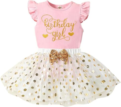 طفل أطفال طفل الفتيات عيد ميلاد الأميرة تتسابق اللباس سترة بلا أكمام قمصان تانك الأعلى نقطة شبكة توتو تنورة 2 قطع in Kuwait