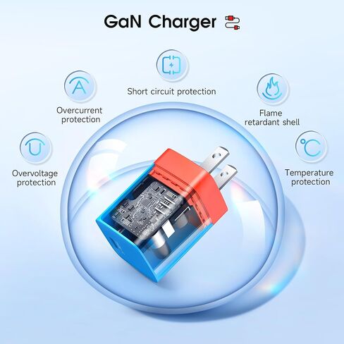 Portable SwitchConnectPro for Nintendo Switch, 2m USB-C to HDMI Cable, Compact GaN Charger, Charging Cable, Ultimate Travel Companion for NS/OLED Console, Blue in Saudi Arabia