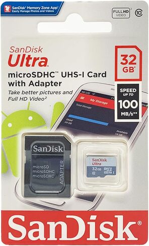 Sandisk HERO3 Micro SD Memory Card 32GB in Saudi Arabia
