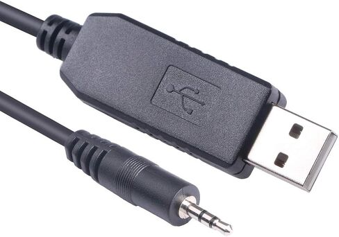USB Serial Cable for APC Network Management Card AP9630 AP9631 940-0299A, USB to 2.5mm TRS Audio Jack AJ RS232 Connector in Saudi Arabia