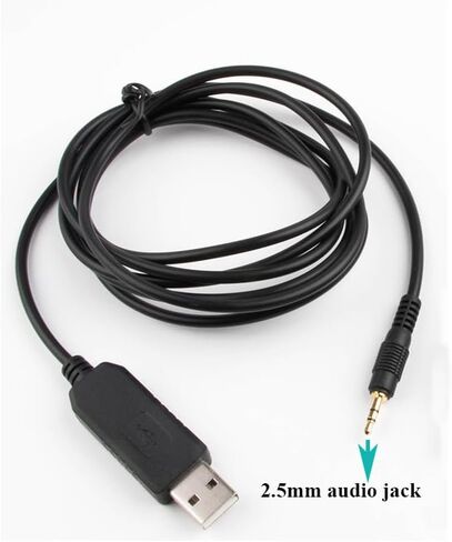 USB Serial Cable for APC Network Management Card AP9630 AP9631 940-0299A, USB to 2.5mm TRS Audio Jack AJ RS232 Connector in Saudi Arabia