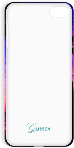 Glisten - iPod Touch 7th / 6th / 5th Generation Case - Horse Plam Beach Sunset Printed Slim & Cute Plastic Hard Snap on Protective Designer Back Case/Cover for iPod Touch 7/6 / 5. White in Kuwait