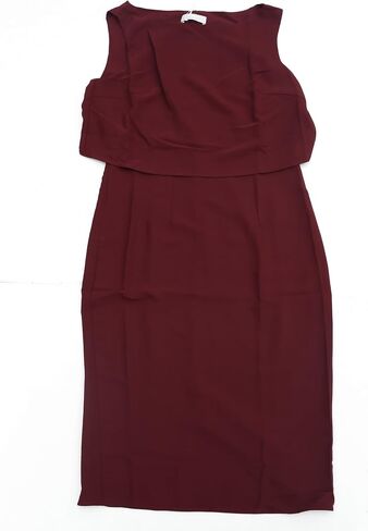 Hobemty Women's Boat Neck Pencil Dresses Sleeveless Funeral Work 2024 Sheath Dress in Saudi Arabia