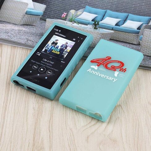 for Sony Walkman NW-A100 A105 A106 Case, Soft Silicone Protective Skin Case Cover for Sony Walkman NW-A100TPS A105 A106 A107 NW-A105HN NW-A106HN NW-A100 (Green) in Saudi Arabia
