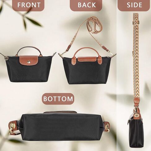 DOMAT Crossbody Bag for Women, Chic Lightweight Purse with Leather Top-handle, Compact Clutch Bag, Shoulder Handbag in Saudi Arabia