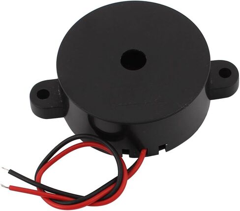 uxcell DC 8-15V 12V Active Electronic Buzzer Beep Alarm Intermittent Sound Black in Kuwait