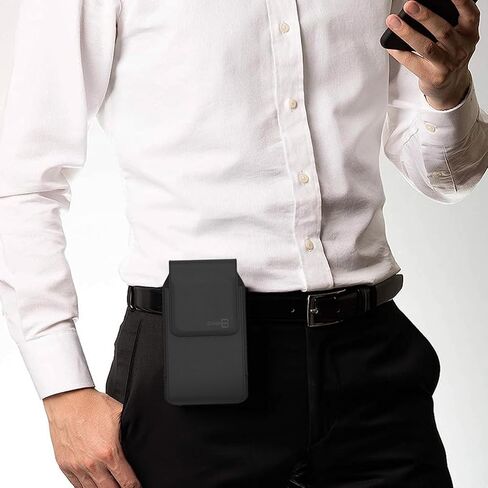 CoverON Holster for Samsung Galaxy A55 A35 A54 A53 A52 A51 A50 A71 A24 A22 A20s A20 A11 5G, Phone Case Belt Clip Magnetic Close Carrying Vertical Leather Pouch (Fits with Otterbox or any Case on) in Saudi Arabia