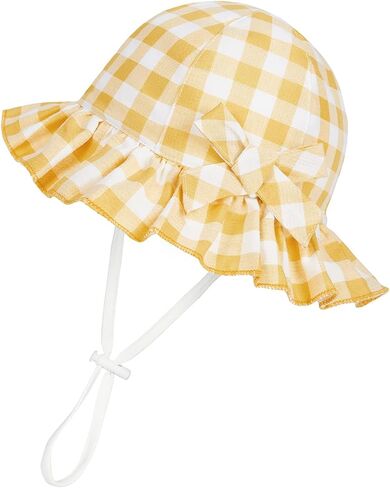 Baby Sun Hat for Boy Girl Toddler Sun Hat Baby Bucket Hat UPF 50+ Sun Protection Summer Beach Hat in Saudi Arabia