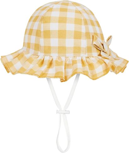 Baby Sun Hat for Boy Girl Toddler Sun Hat Baby Bucket Hat UPF 50+ Sun Protection Summer Beach Hat in Saudi Arabia
