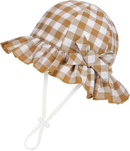 Baby Sun Hat for Boy Girl Toddler Sun Hat Baby Bucket Hat UPF 50+ Sun Protection Summer Beach Hat in Saudi Arabia